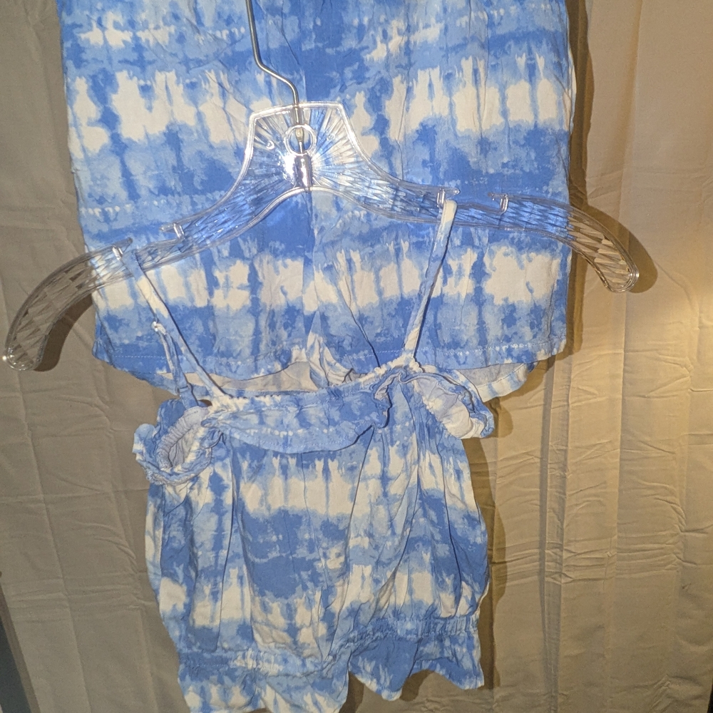Place Blue and White Kids Matching Set